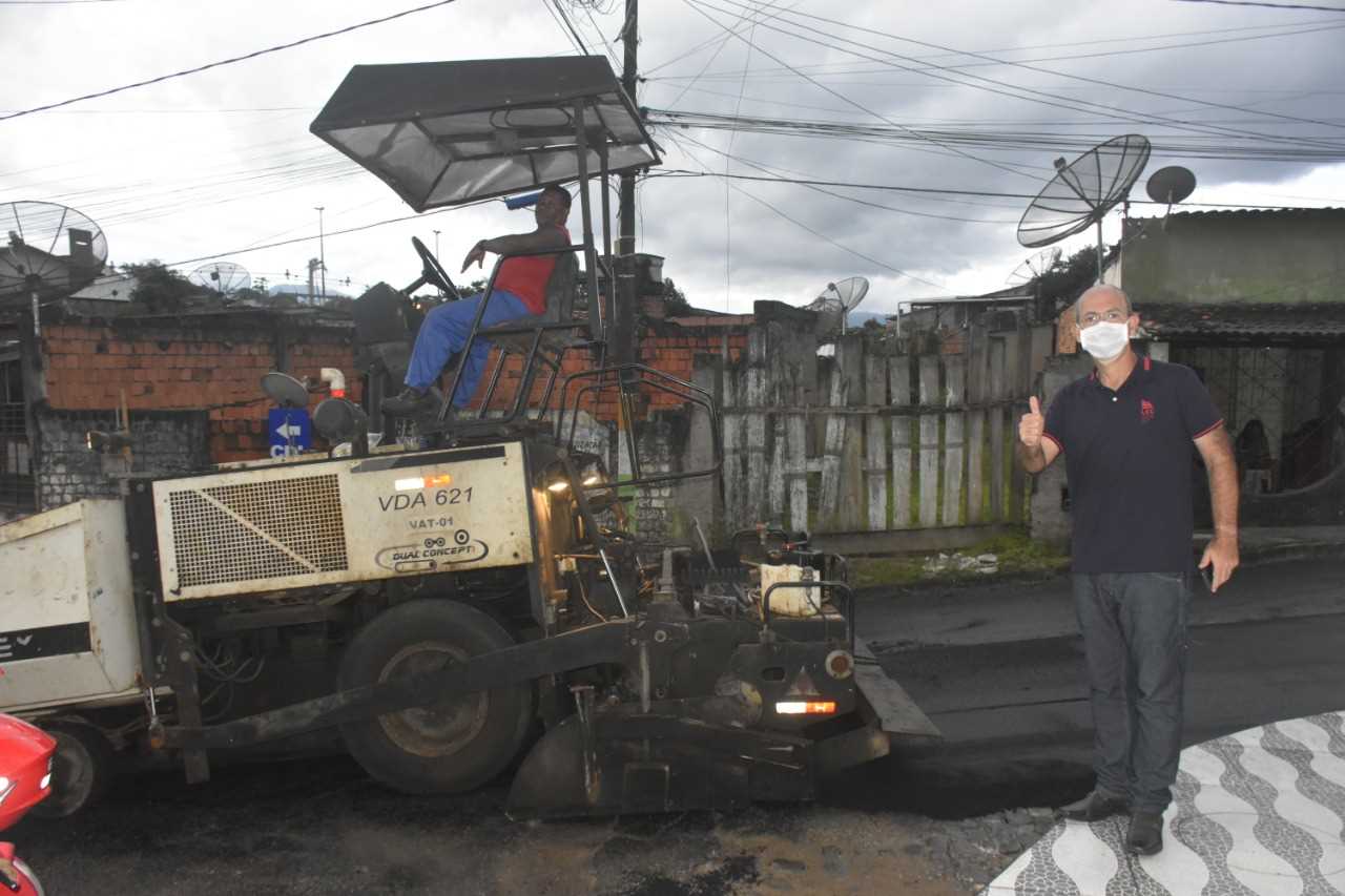 Camacã: O Asfalto na Cidade Alta em fase de conclusão